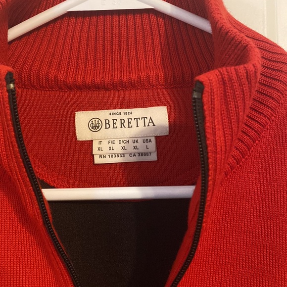 Beretta Windstop Half Zip Sweater - Picture 5 of 5